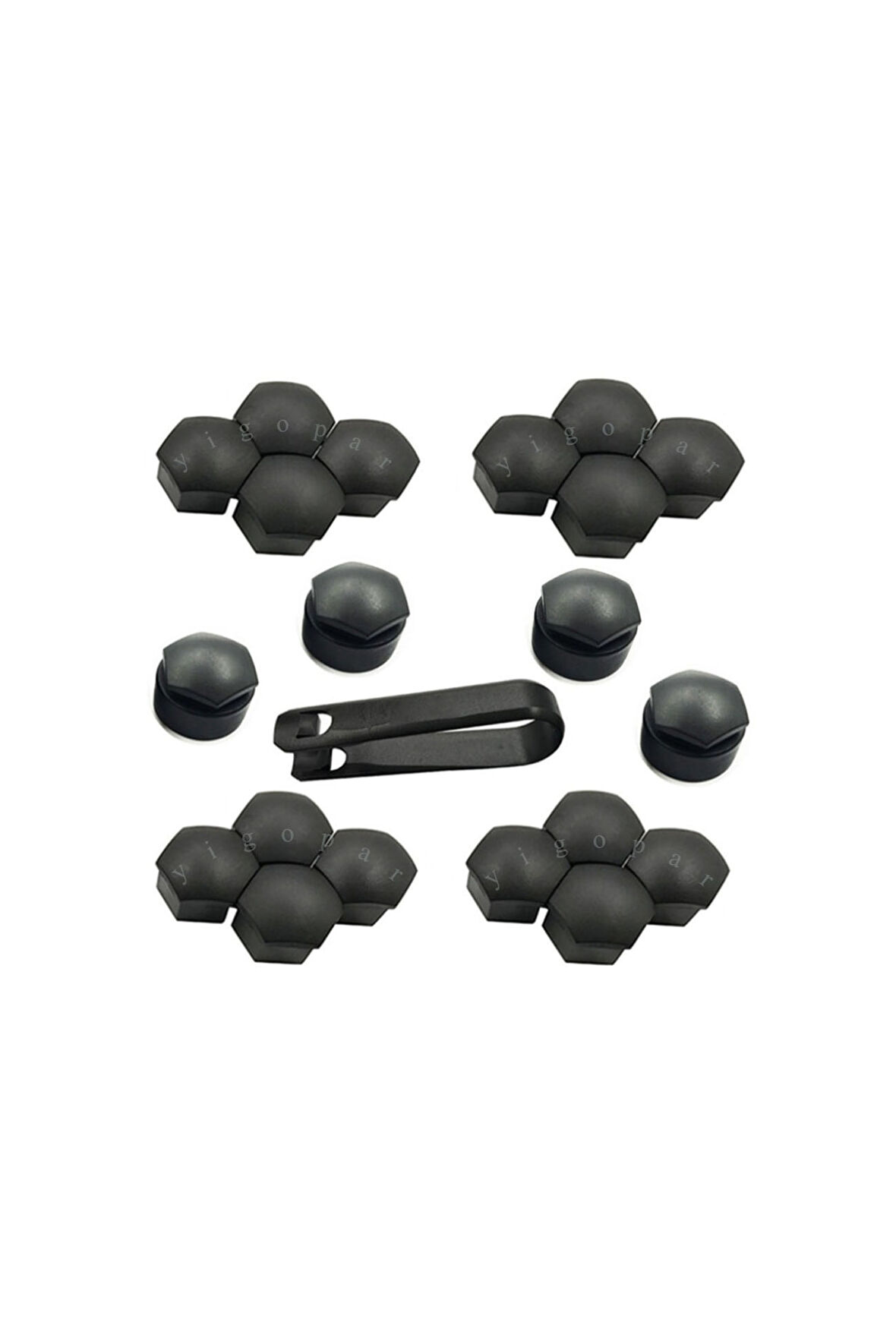 Audı Q3 Bijon Kapağı Takım (şifreli Siyah) 4f0601173a 2020-2023 Model Arası Araçlara Uyumlu