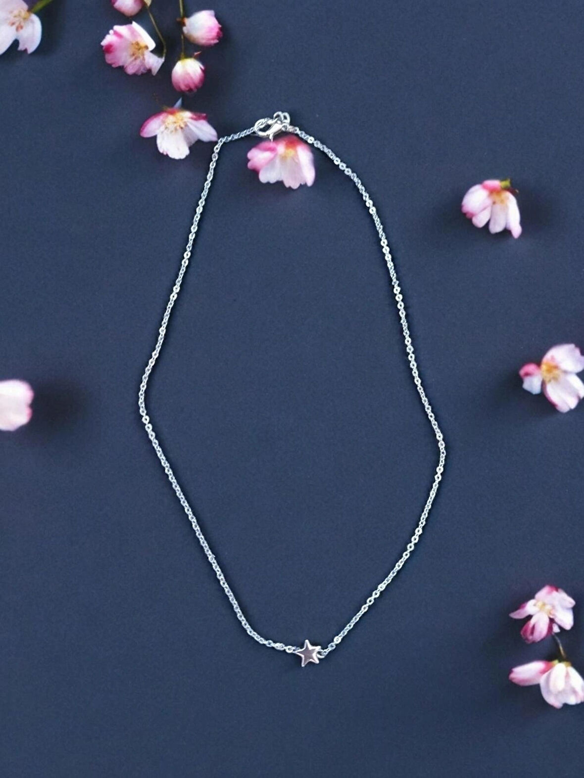 Crystal Atelier Yıldızlı Düşler Vintage Y2k Goth Hediyelik Tasarım Zincir Kolye