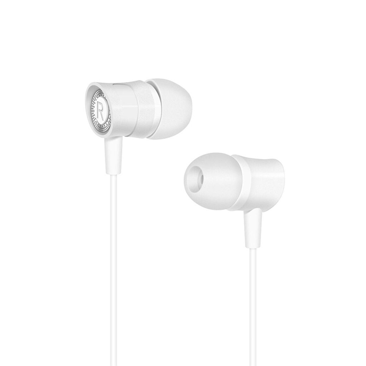 PDAteknoloji Yetty Stereo Kablolu Kulaklık 1.2m Beyaz YK-01B