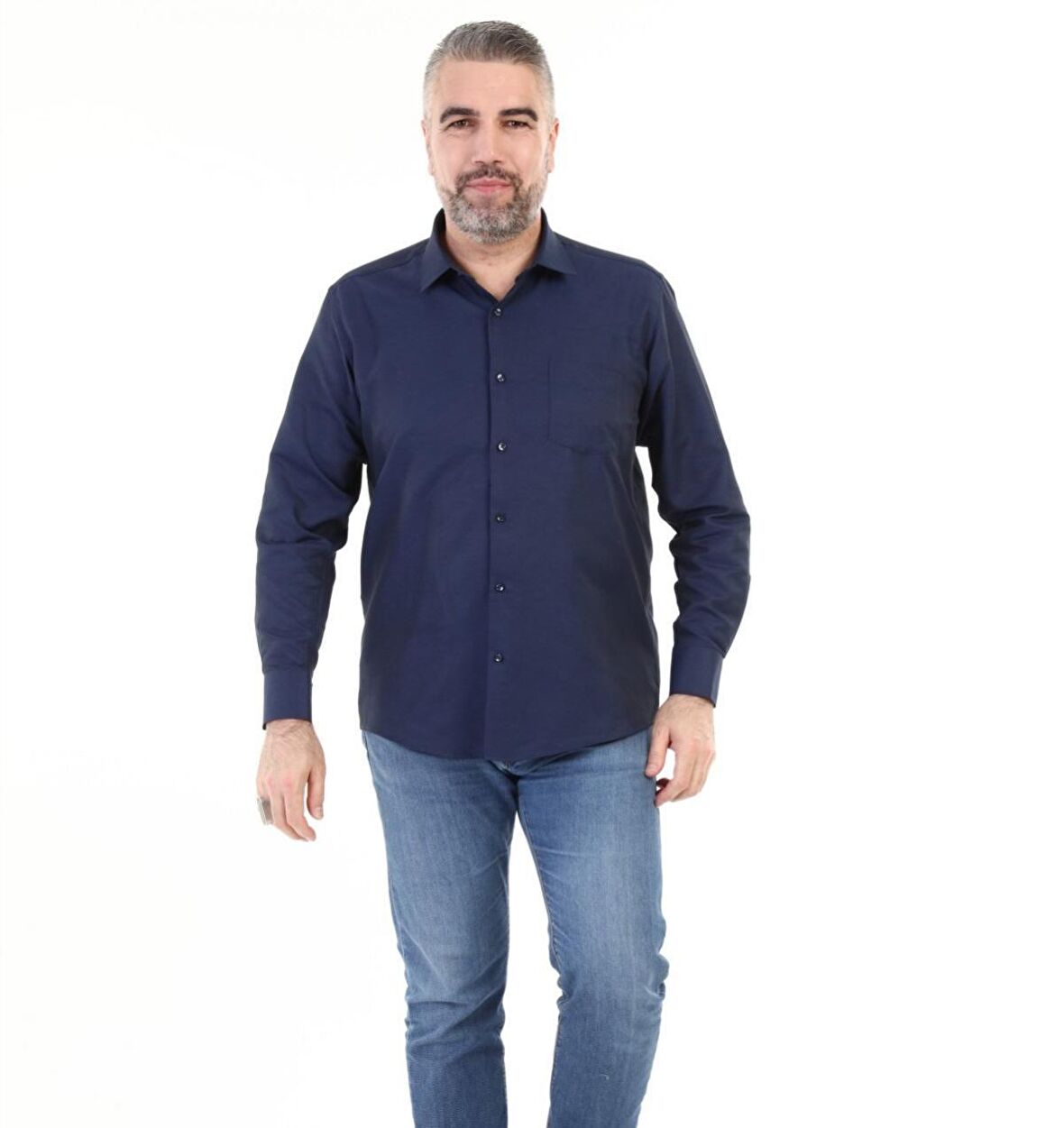 Klasik Cepli Uzun Kol Gömlek