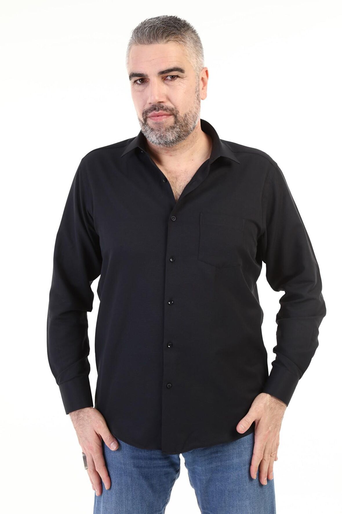 Klasik Cepli Uzun Kol Gömlek