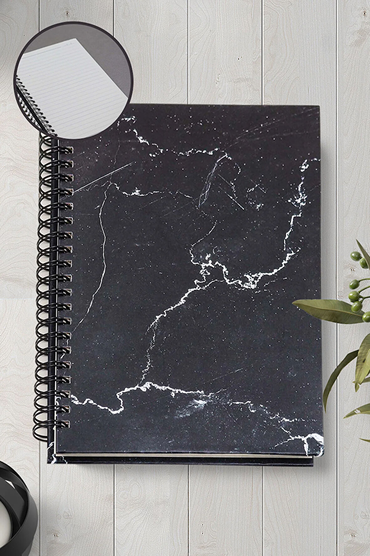 Mermer Desenli Defter