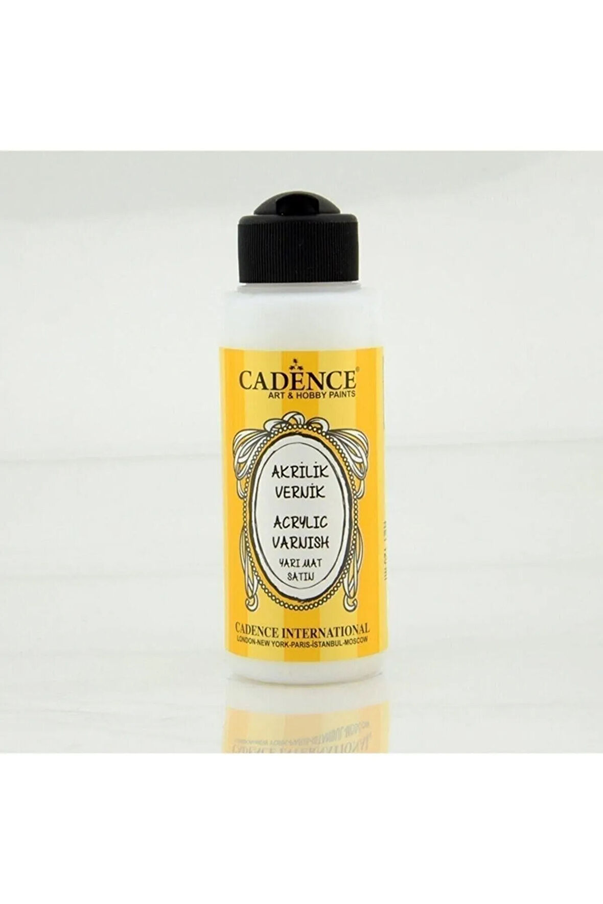 Yarı Mat Su Bazlı Vernik 120ml