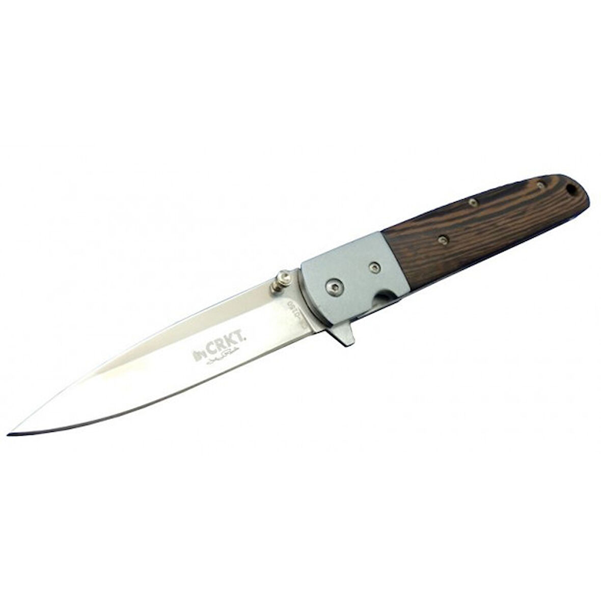 CRKT AHŞAP SAPLI ÇELİK CR-0150 CEP ÇAKISI  -20.5 CM