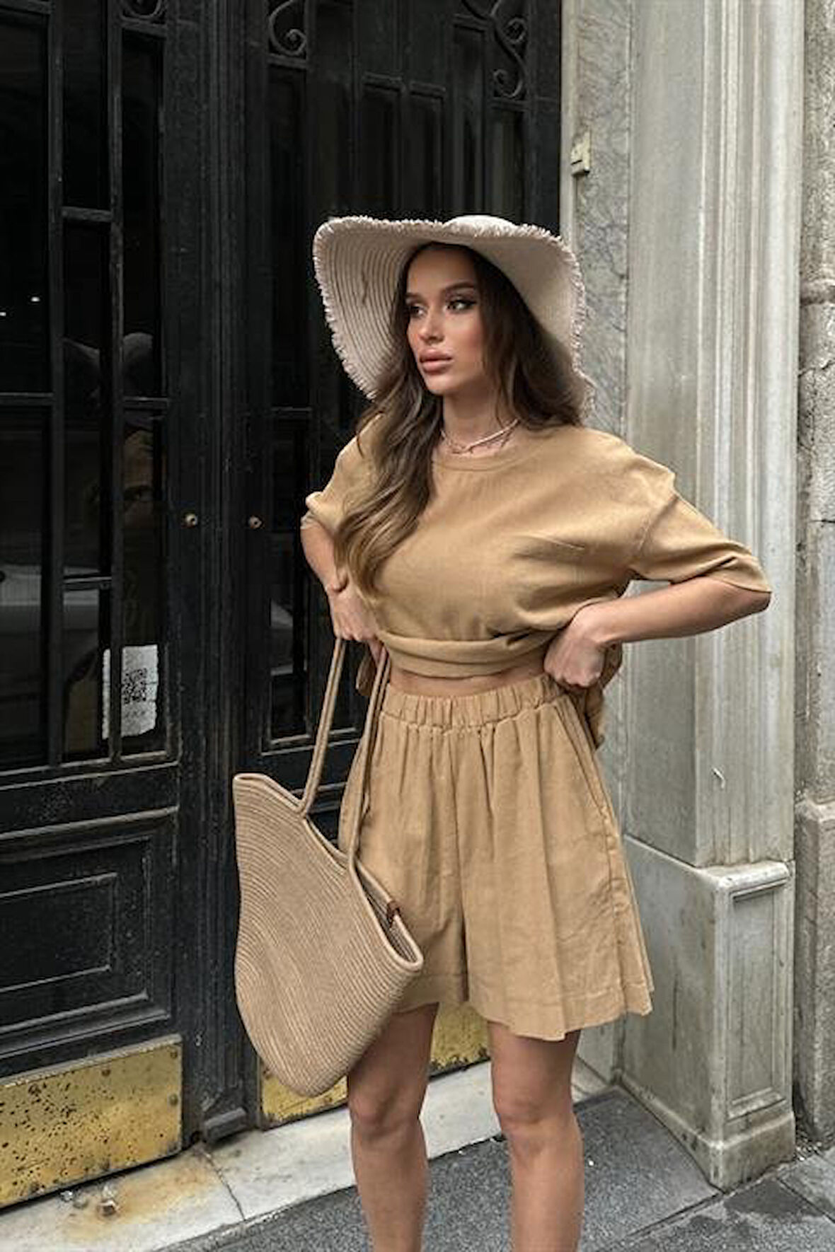 Yonca Moda Evi Freesia Regular Tişört Takım 9348-08