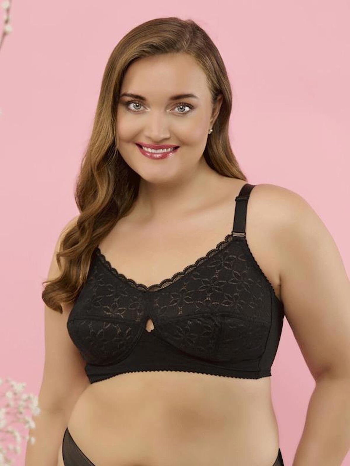 YENİ İNCİ 2 BEDEN KÜÇÜLTEN TELSİZ DANTELLİ SÜTYEN 1350