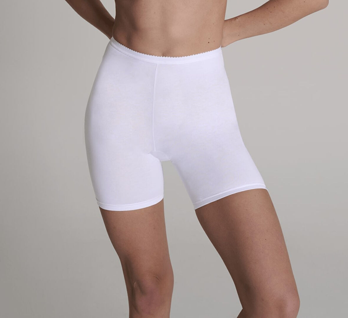 Kadın Pamuk Uzun Şort Külot