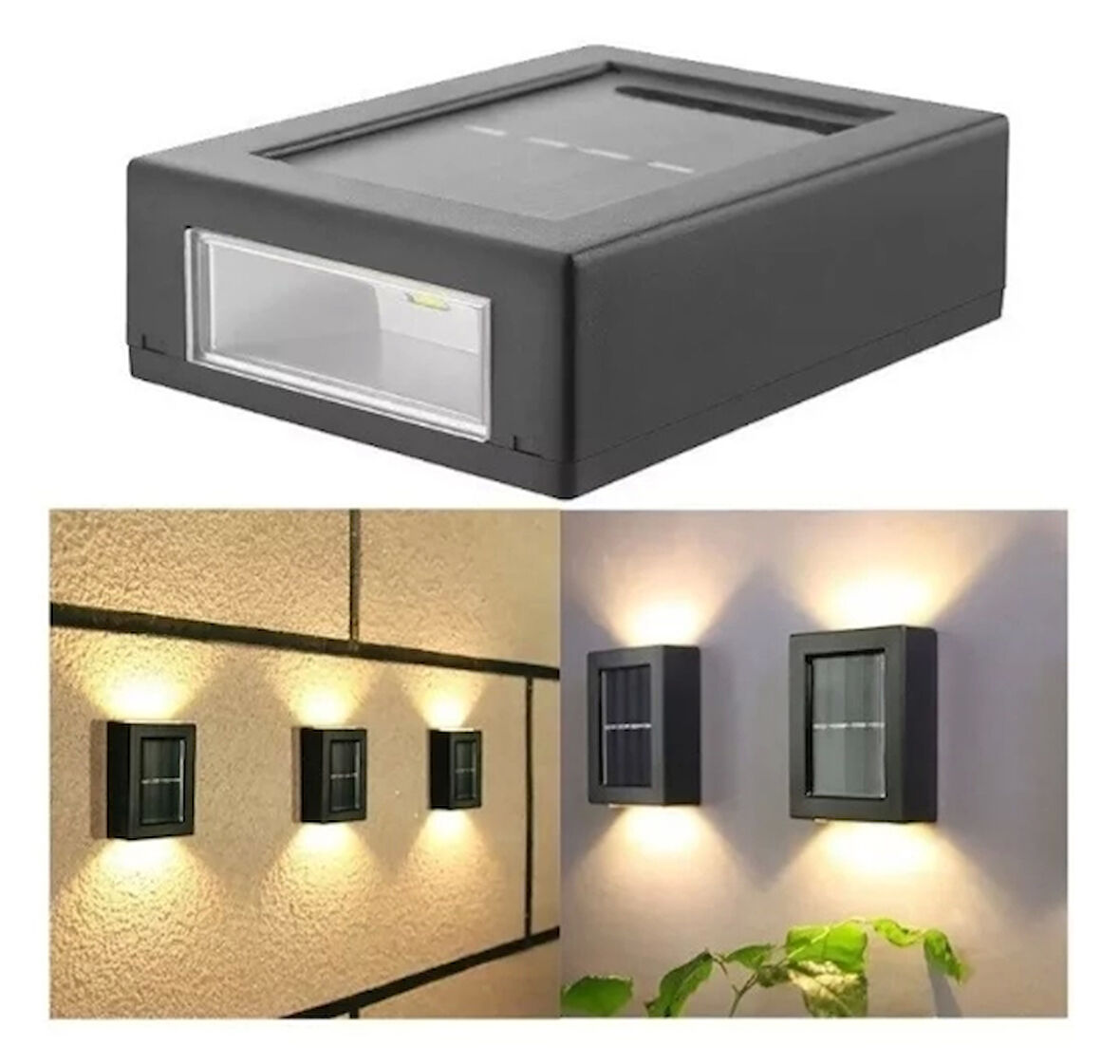 Solar 4 Ledli 11cm Du Aydınlatması Mz-309