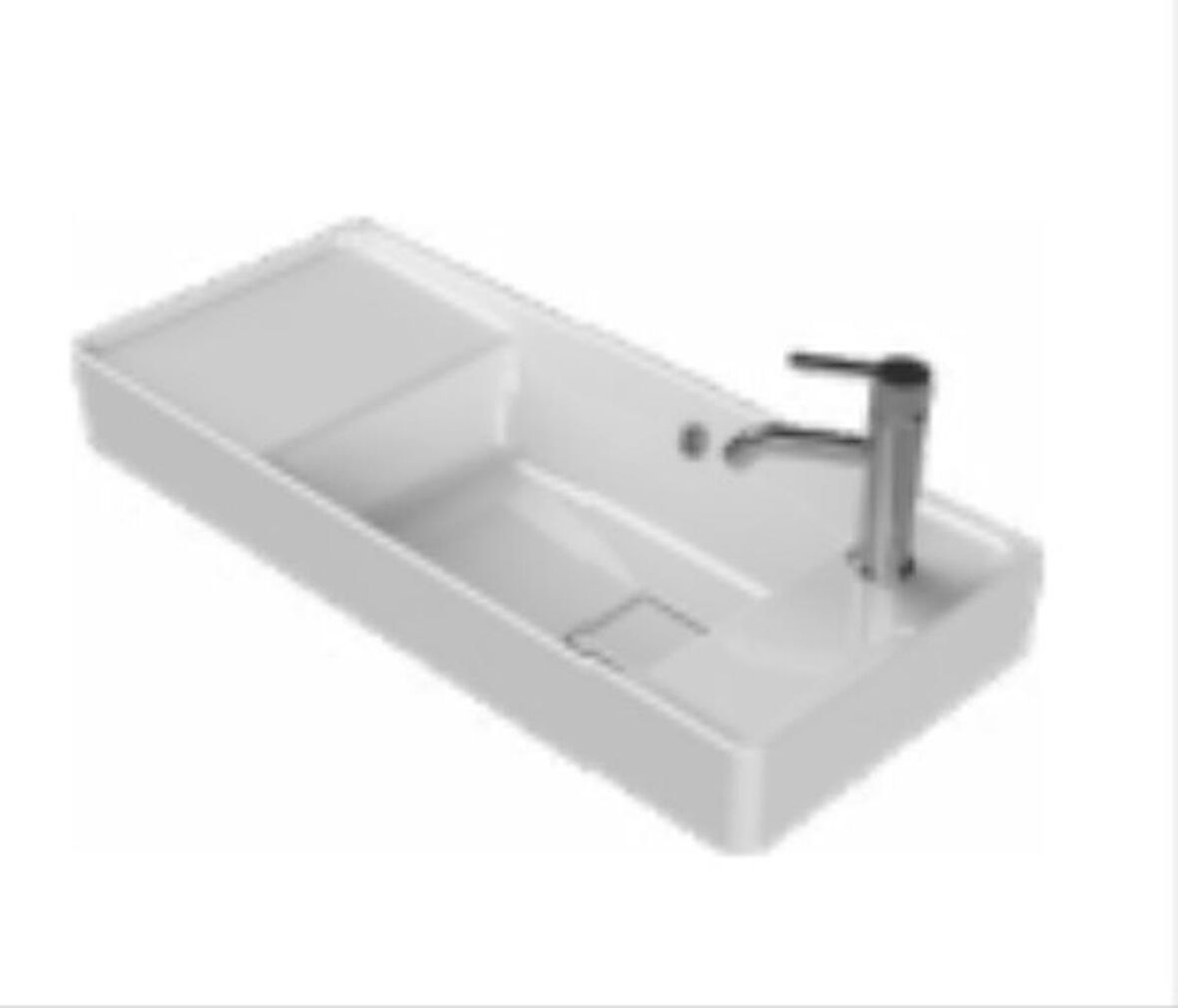 Sharp Etajerli Lavabo 80*35 Cm