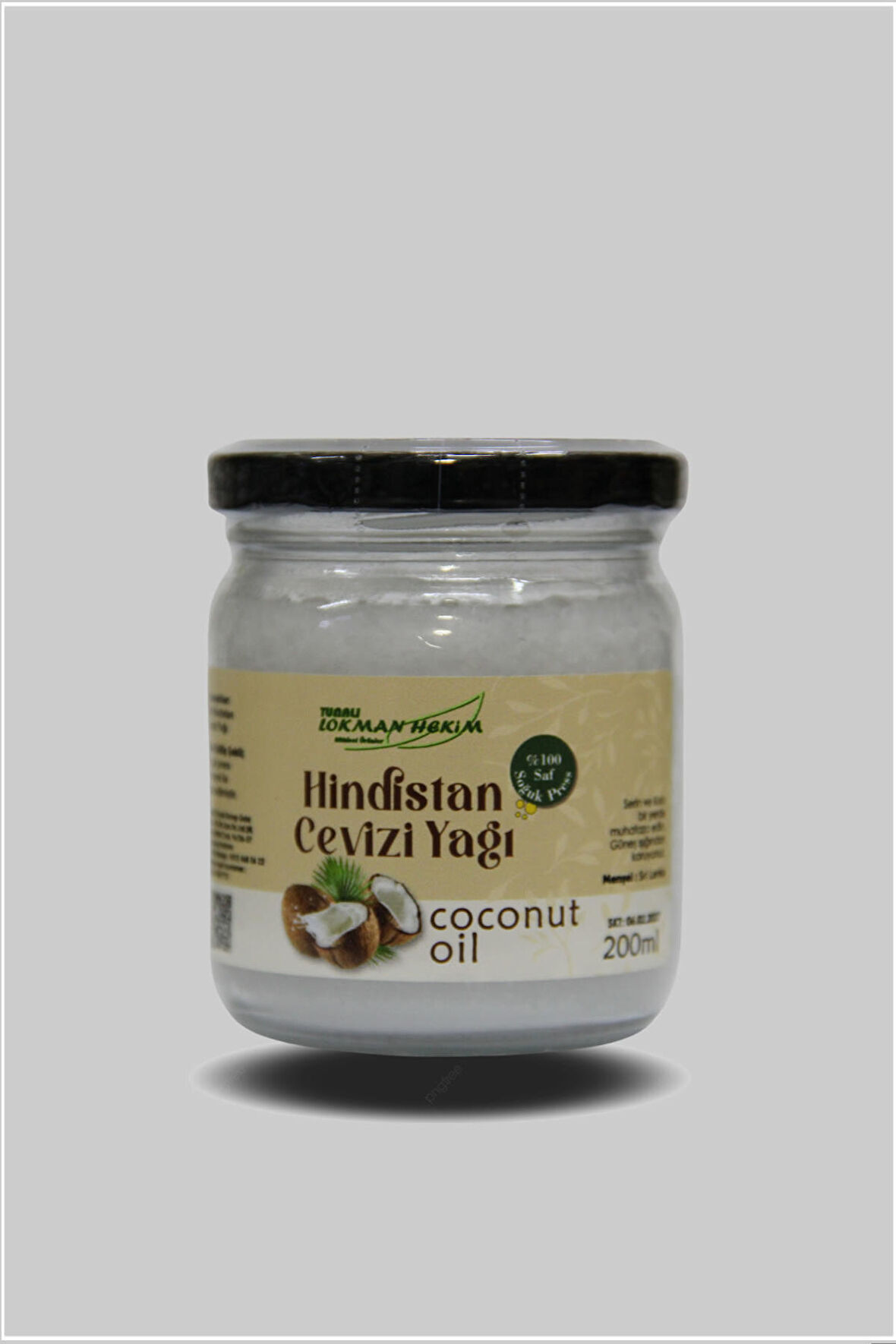 Coconut Oil - Hindistan Cevizi Yağı 200 ML