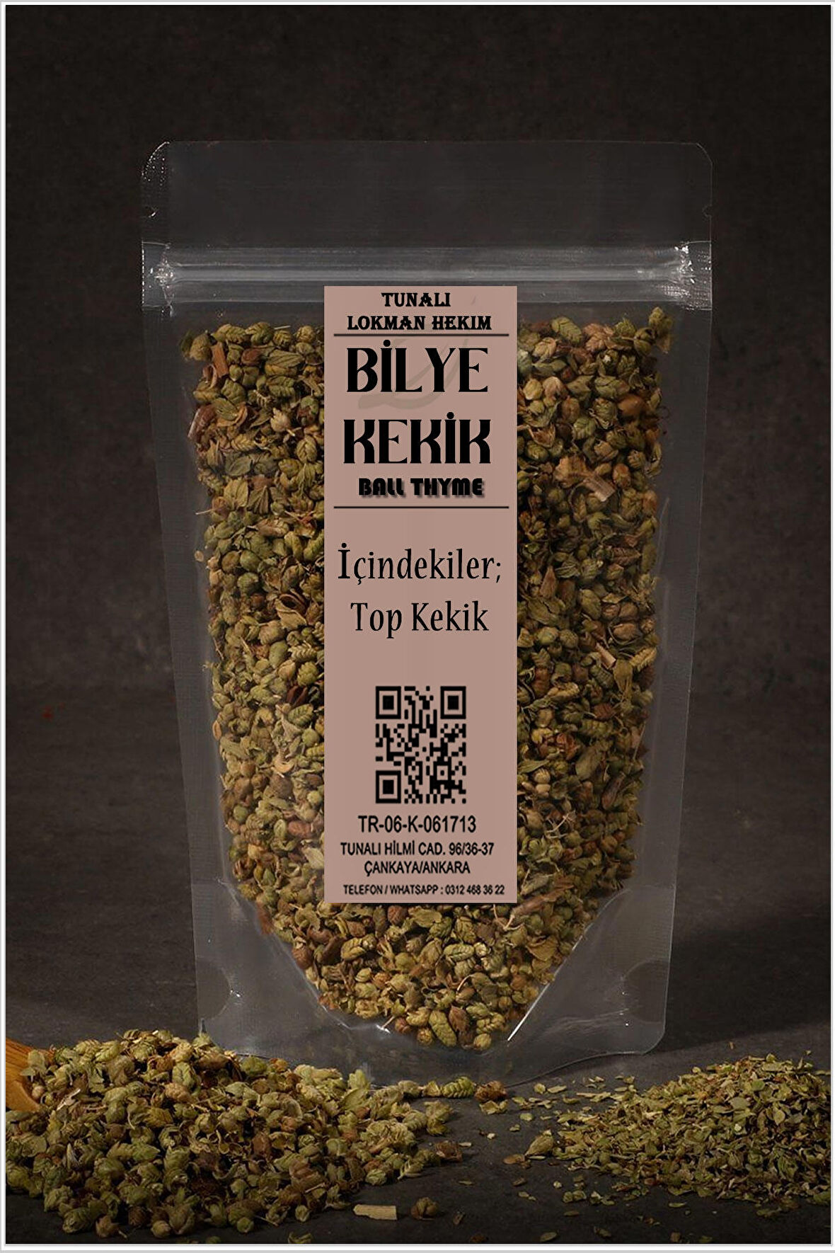 Bilye Kekik - (BİTKİ ÇAYI - BAHARAT - TOMURCUK DAĞ KEKİĞİ - YENİ MAHSUL TOP KEKİK) 30 GR