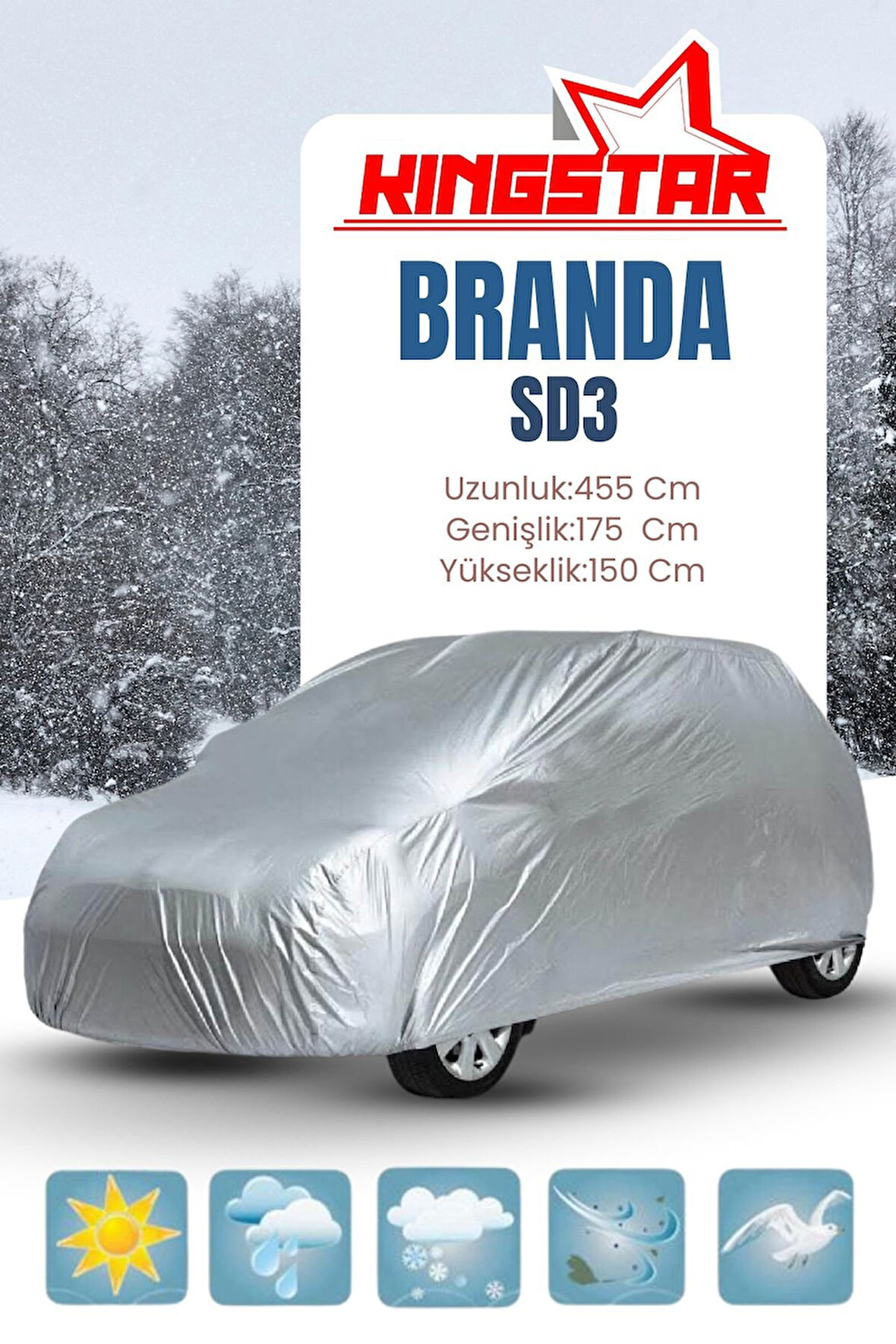 ARAÇ BRANDASI SEDAN MODEL 3