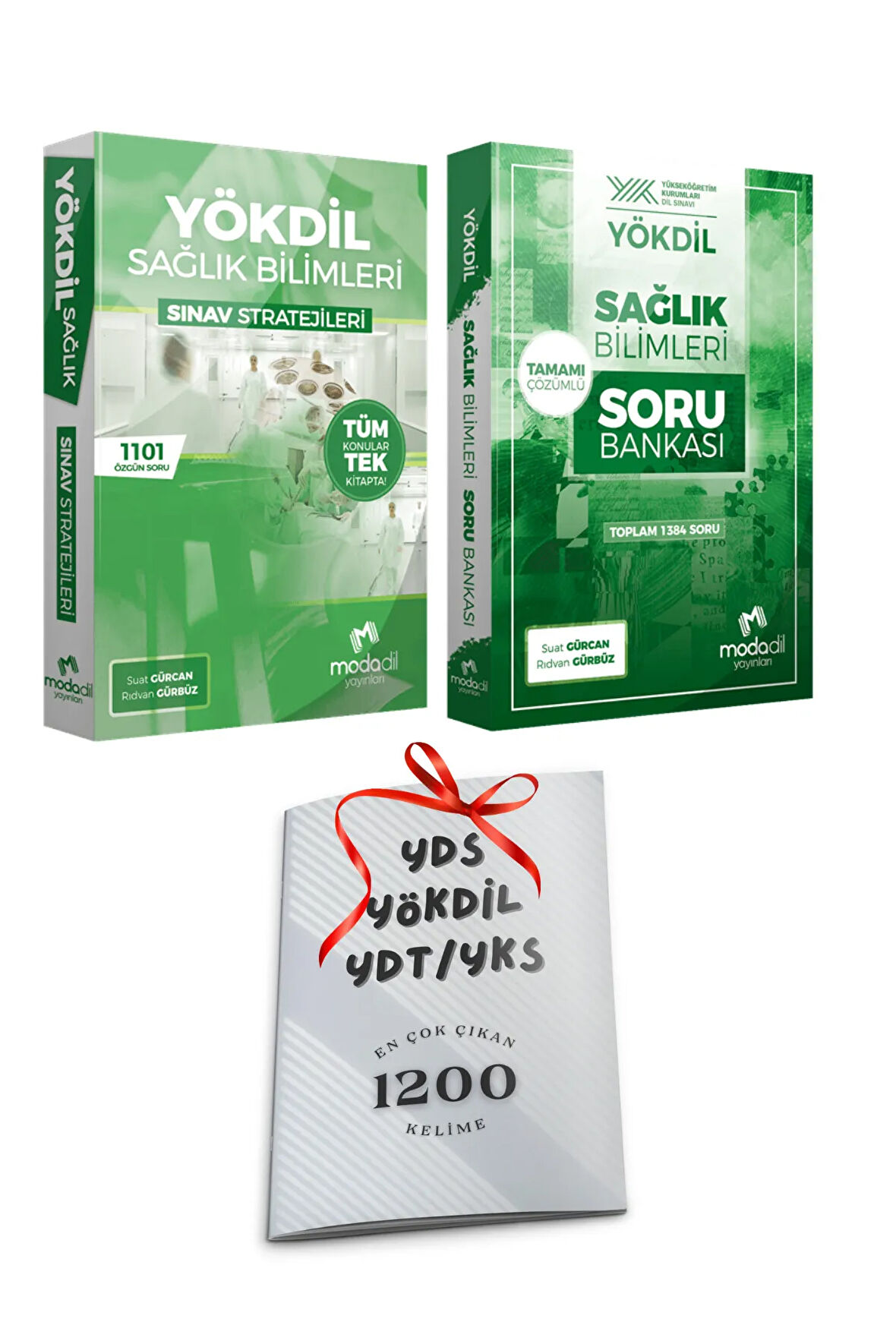 Yökdil Sağlık Sınav Stratejileri - Yökdil Sağlık Soru Bankası - En Çok Çıkan 1200 Kelime Hediyeli
