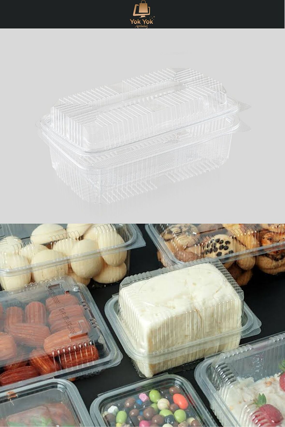 Plastik Sızdırmaz Kapaklı Kap 1250 Gr Cc 25 Adet