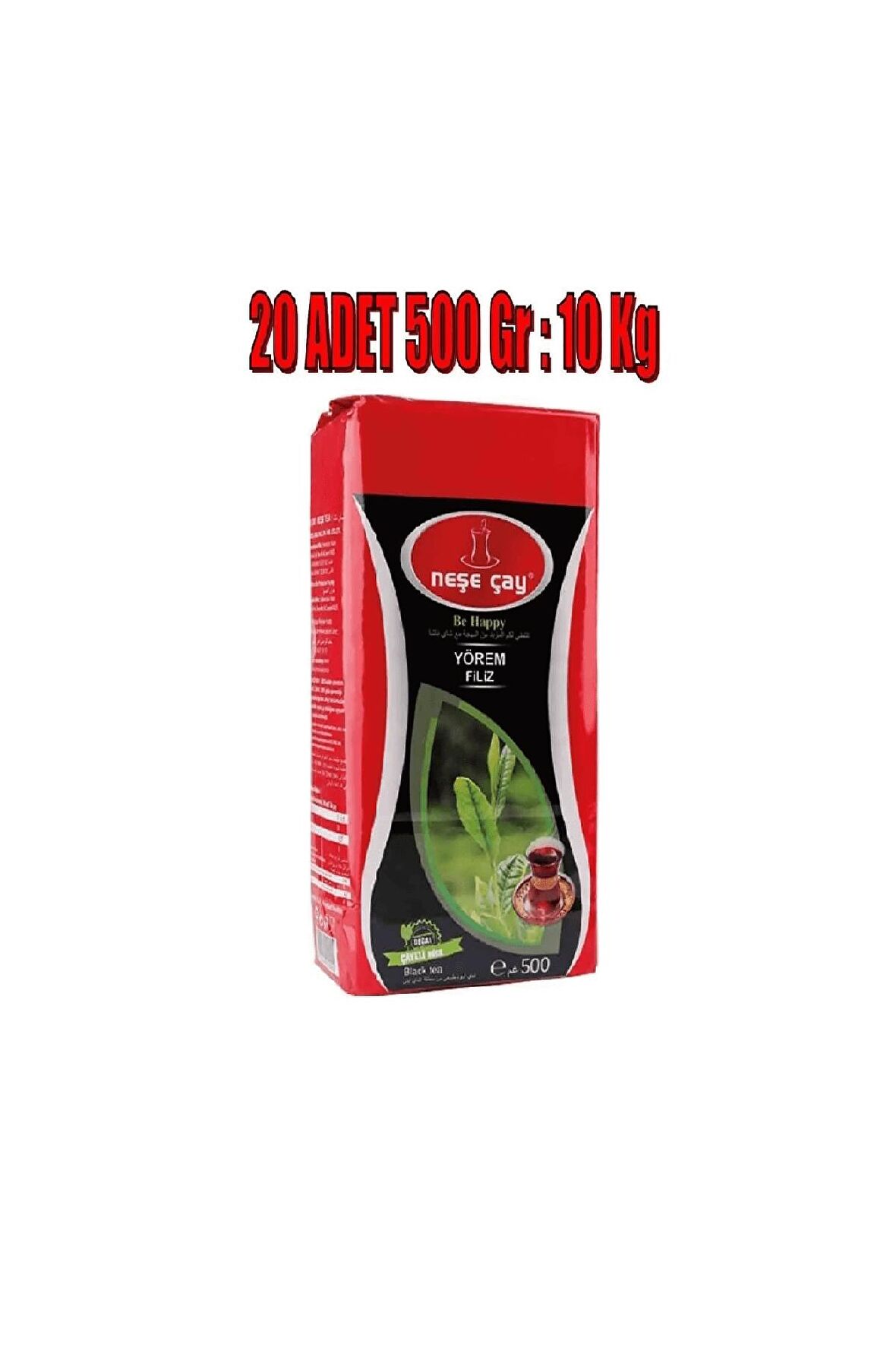 Neşe Çay Yörem Filiz Çay 500 gr x 20 Adet