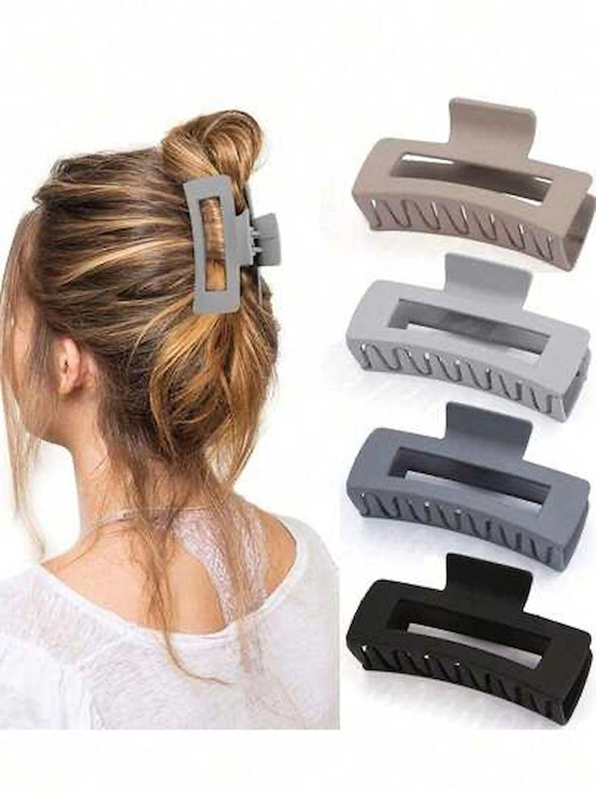 Toka Mandal Toka Kadın Saç Tokası 