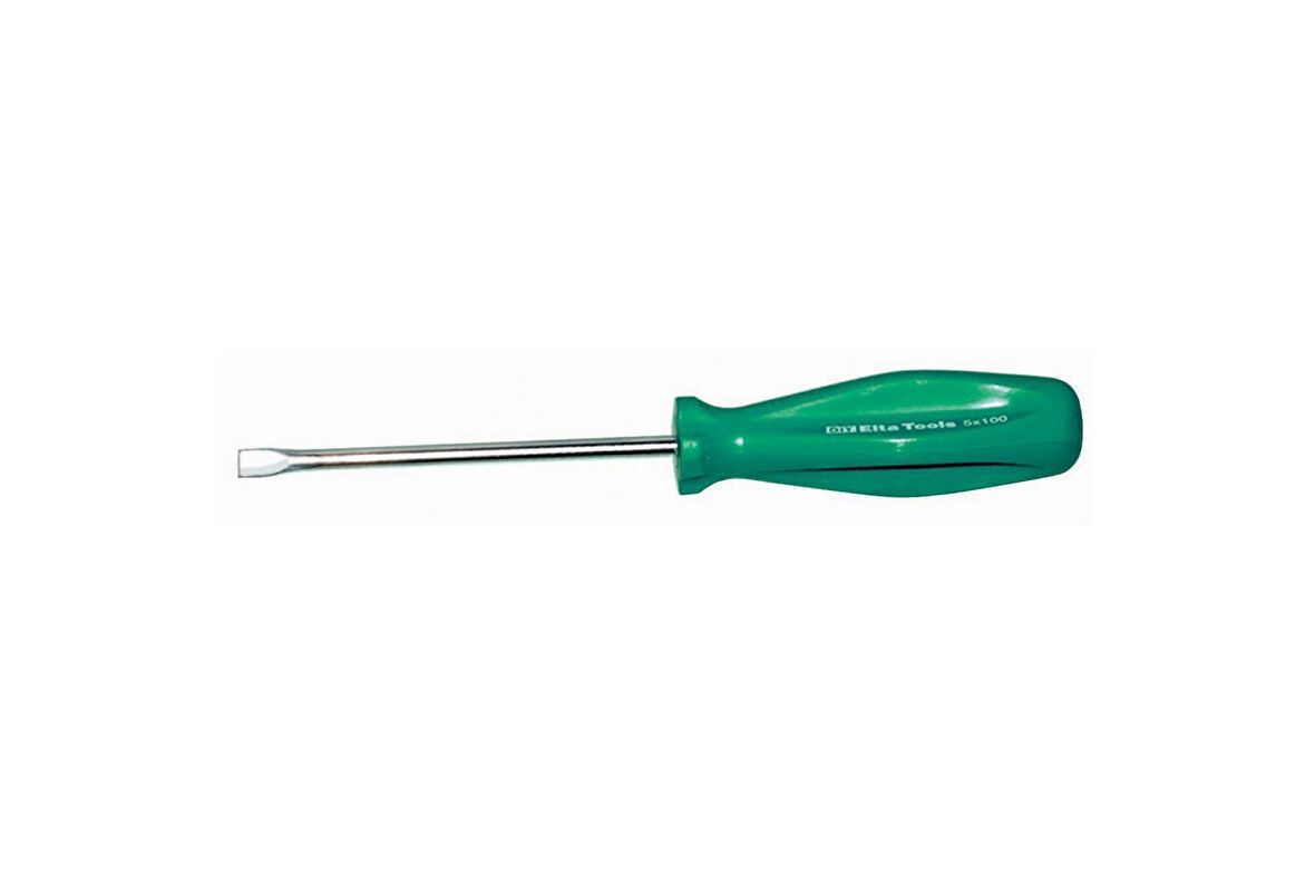 Elta 4150 Opak Düz Tornavida 5X100