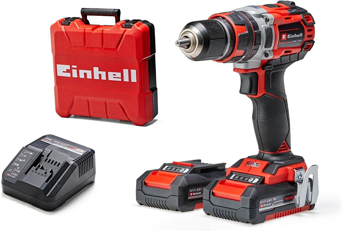 Einhell TE CD 18/50 Lİ-İ BL Darbeli Vidalama 2X2,0 Ah