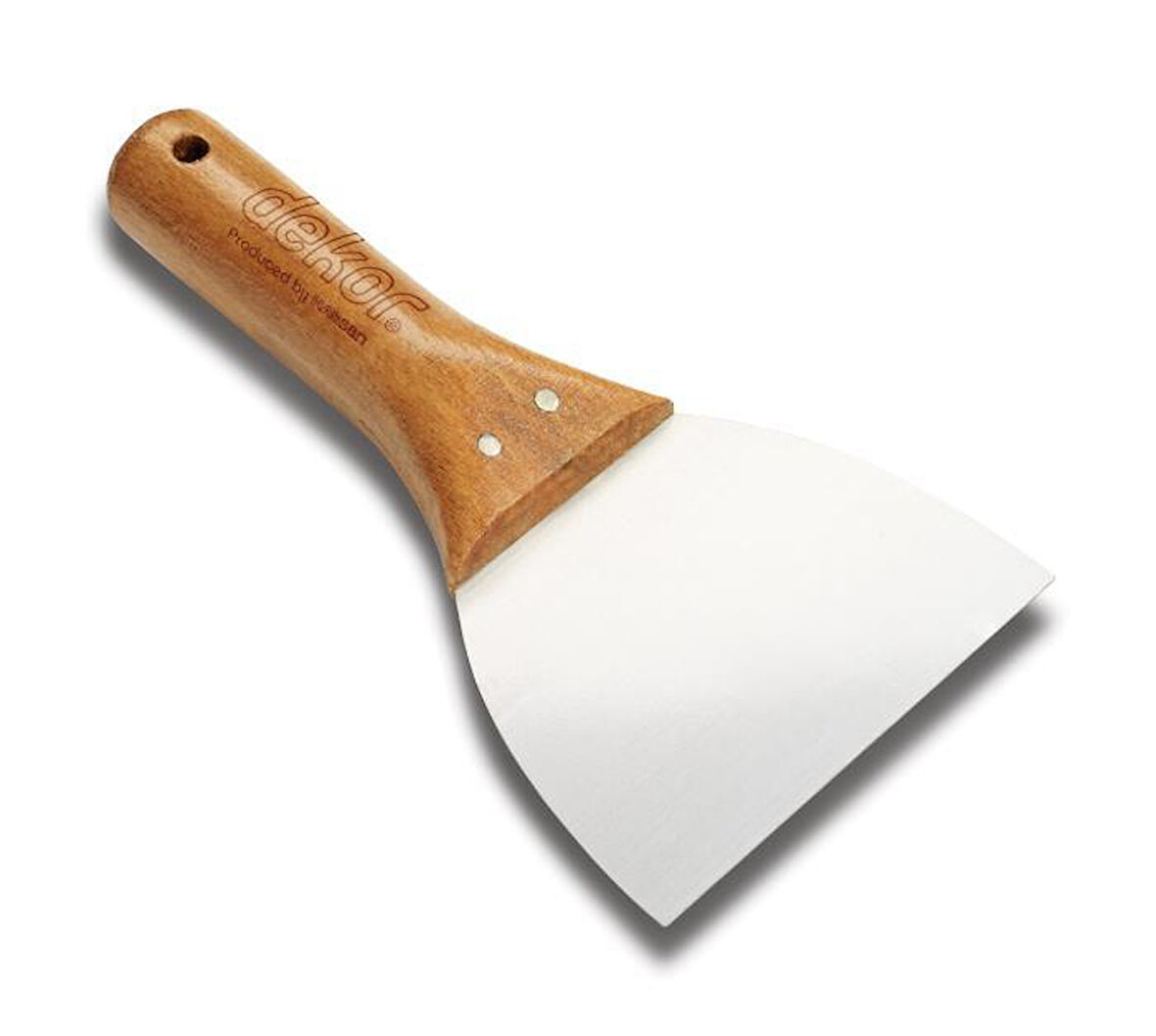 Dekor 008 Macun Ispatulası 14 cm Ahaşap Saplı
