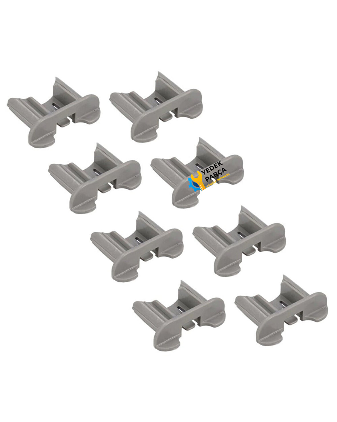Altus Uyumlu Bulaşık Makinesi Yeni Tip Ön Ray Kapağı Tutucu Stoper 8 Adet