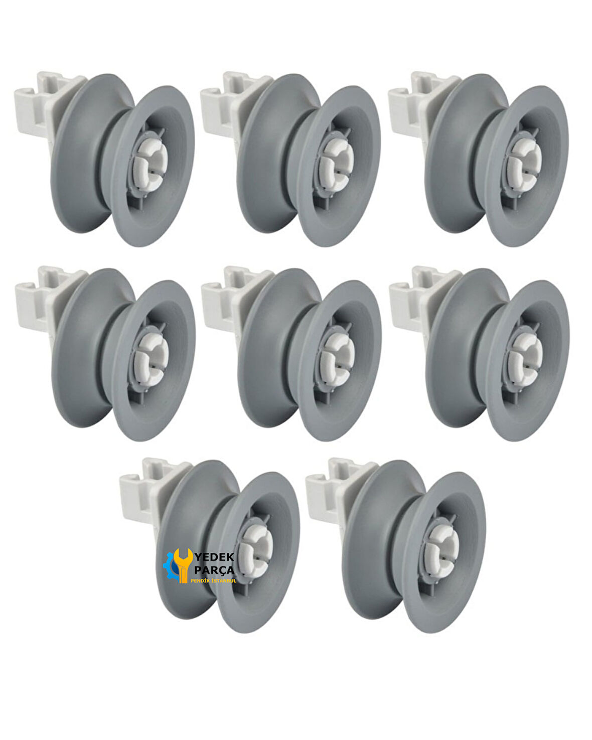 Siemens Uyumlu Bulaşık Makinesi Sepet Tekerleği ÜST Teker 8 Adet