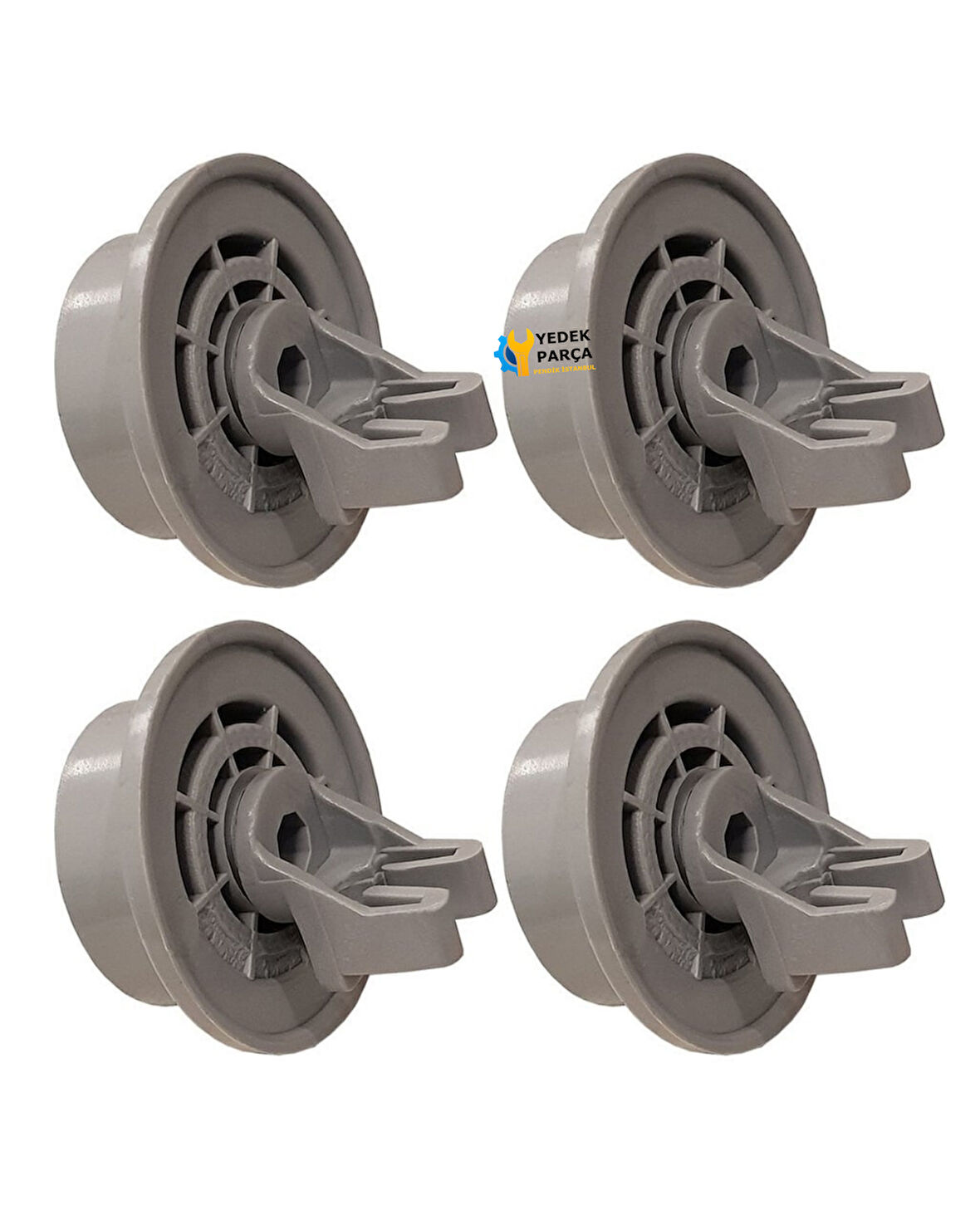 Arçelik Uyumlu ADG332AV Bulaşık Makinesi Sepet Tekerleği ALT Teker 4 Adet