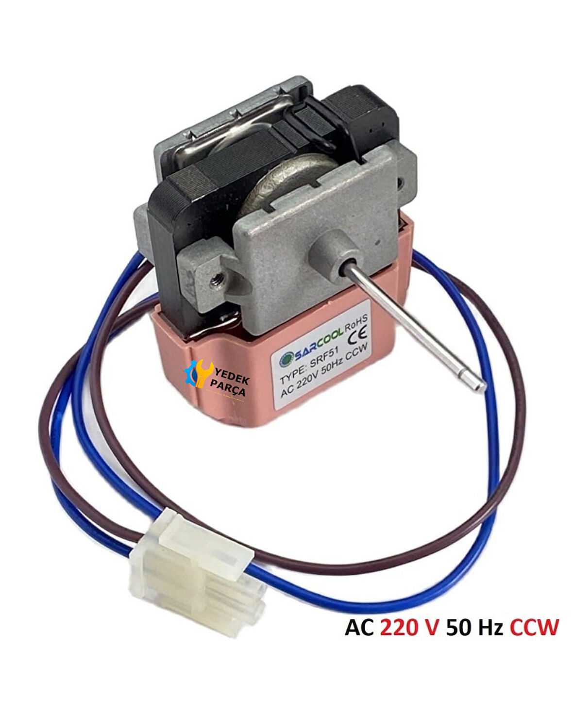 Beko Uyumlu BK9192NFY NoFrost Buzdolabı İnce Milli İç Fan Motoru SRF 51