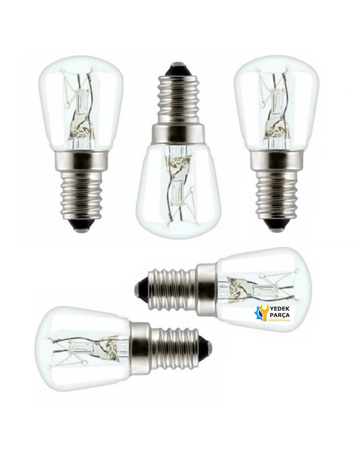 Arnica Uyumlu Ankastre Davlumbaz Buzdolabı Fırın 15 Watt Mini Halojen Ampül 5 Adet