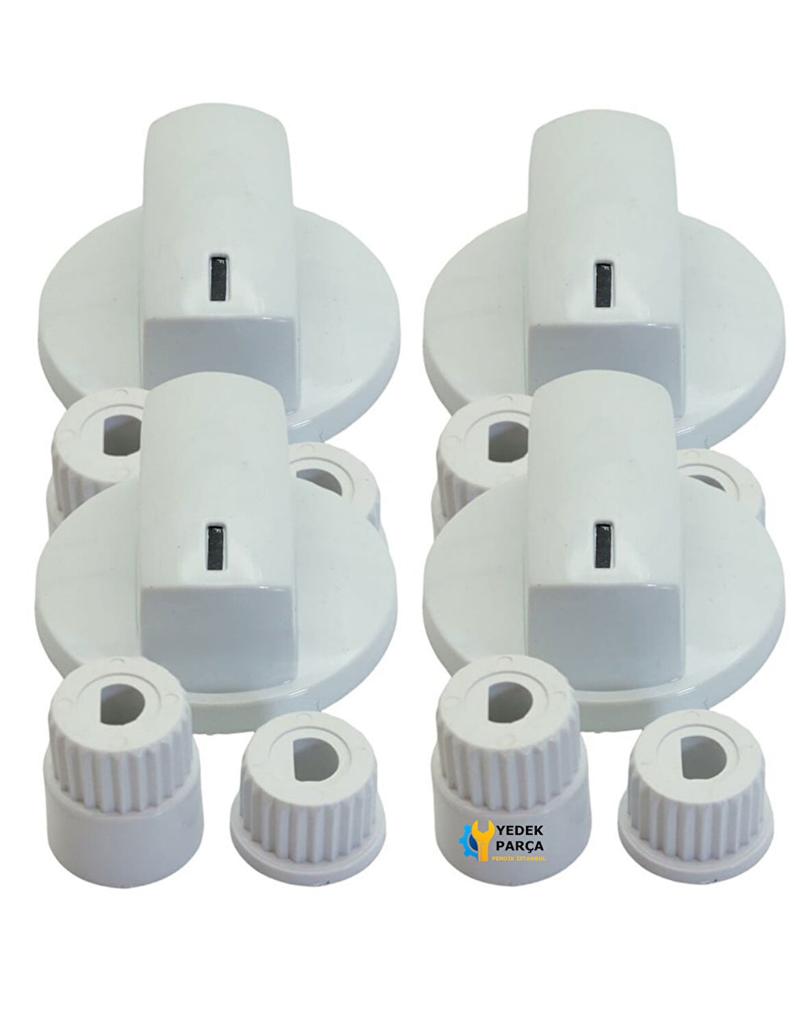 Esty Uyumlu Düğme 4 lü Takımı Ankastre Set Üstü Ocak Düğmesi