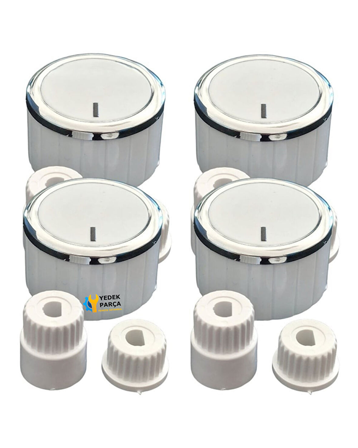 Bydiz Düğme 4 lü Takımı Ankastre Set Üstü Ocak Düğmesi