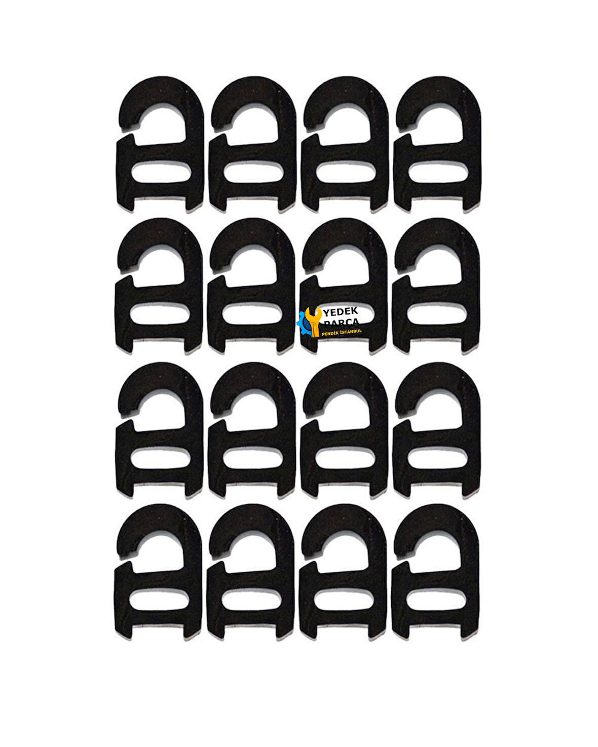 Franke Uyumlu Set Üstü Ocak Ankastre Izgara Silikon Tampon Lastiği 16 Adet