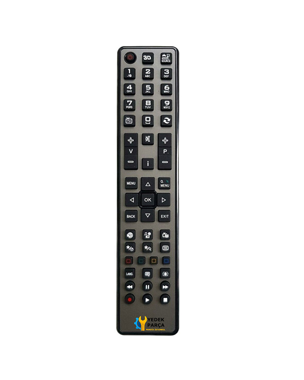 Vestel Uyumlu RC4937 3D-LED TV Kumandası