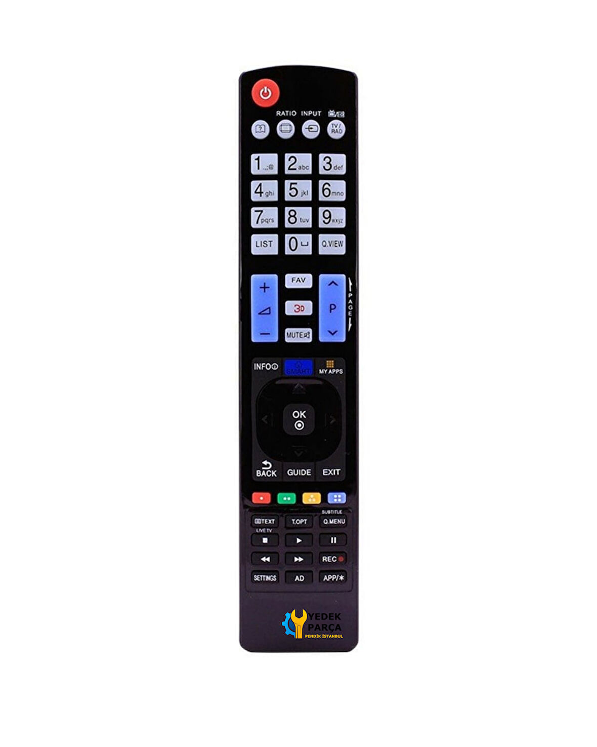 LG Uyumlu Smart LED TV Smart Tuşlu Kumanda HT-ELK-KK9896