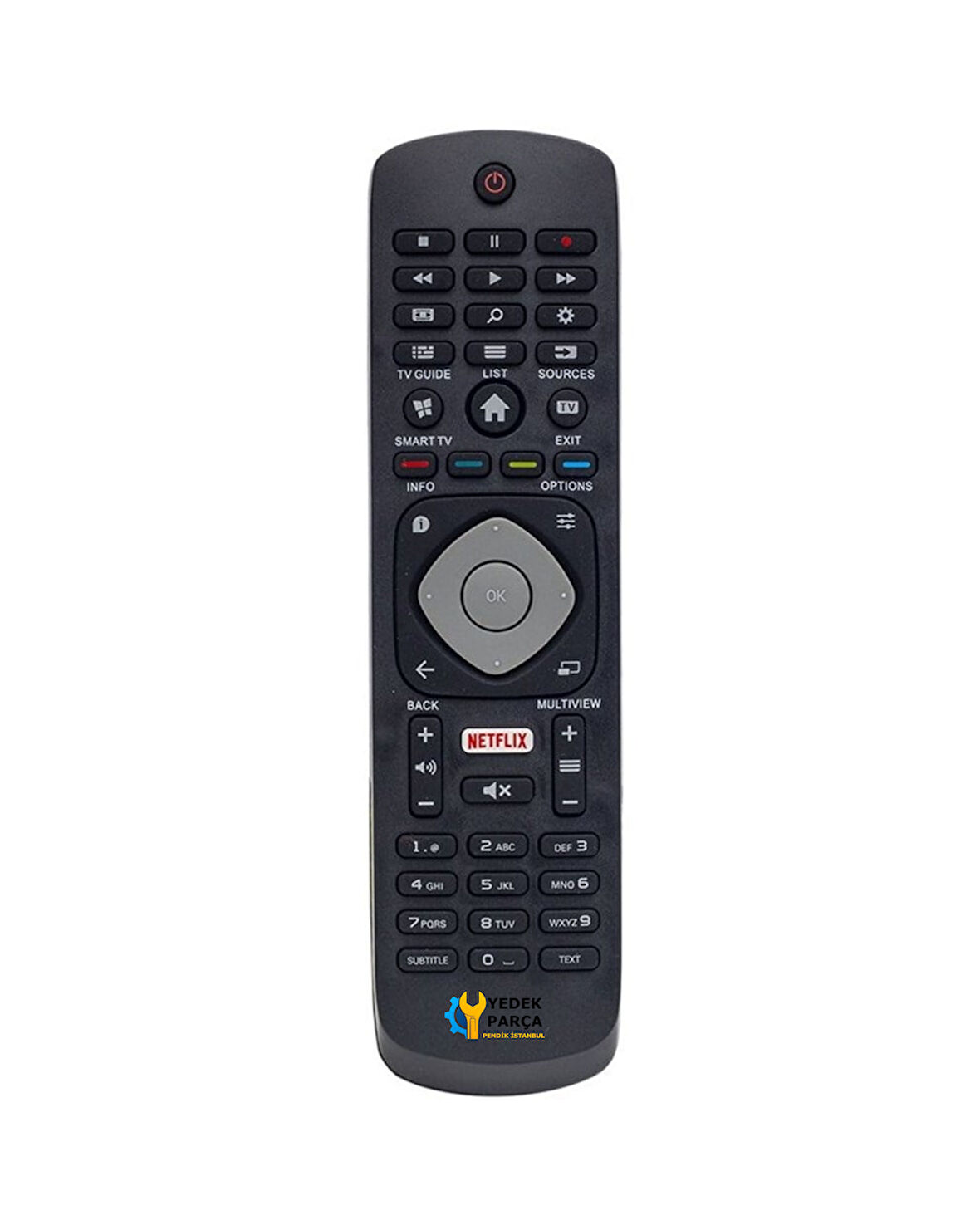 Philips Uyumlu 40PUK6809/12 LED TV Kumandası