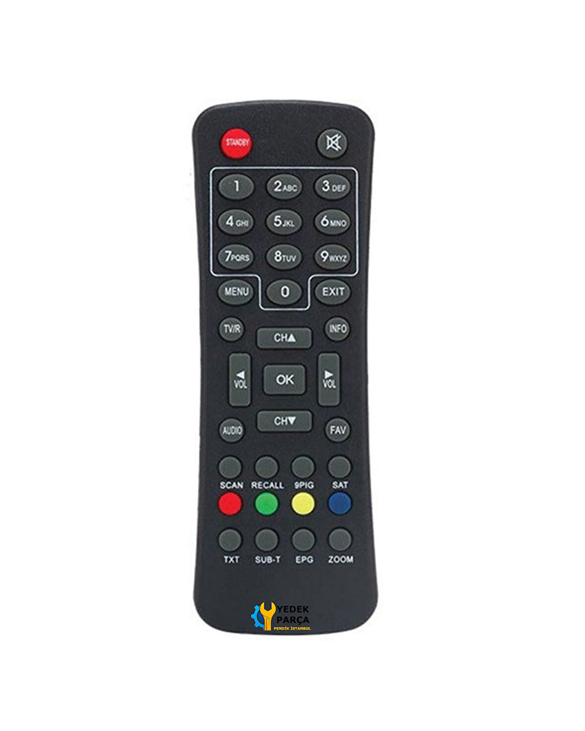 Kawai Uyumlu 6050 Mini Scart Uydu Kumanda