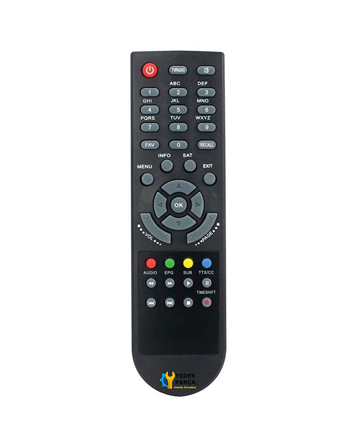 Botech Piko 207 HD Uydu Alıcı Kumandası