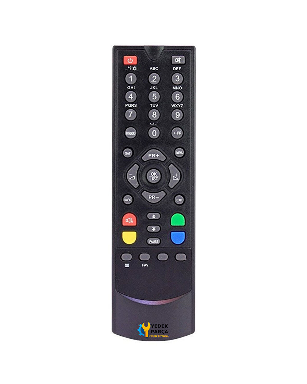 Mersat Active Fta Mini Uydu Alıcı Kumandası