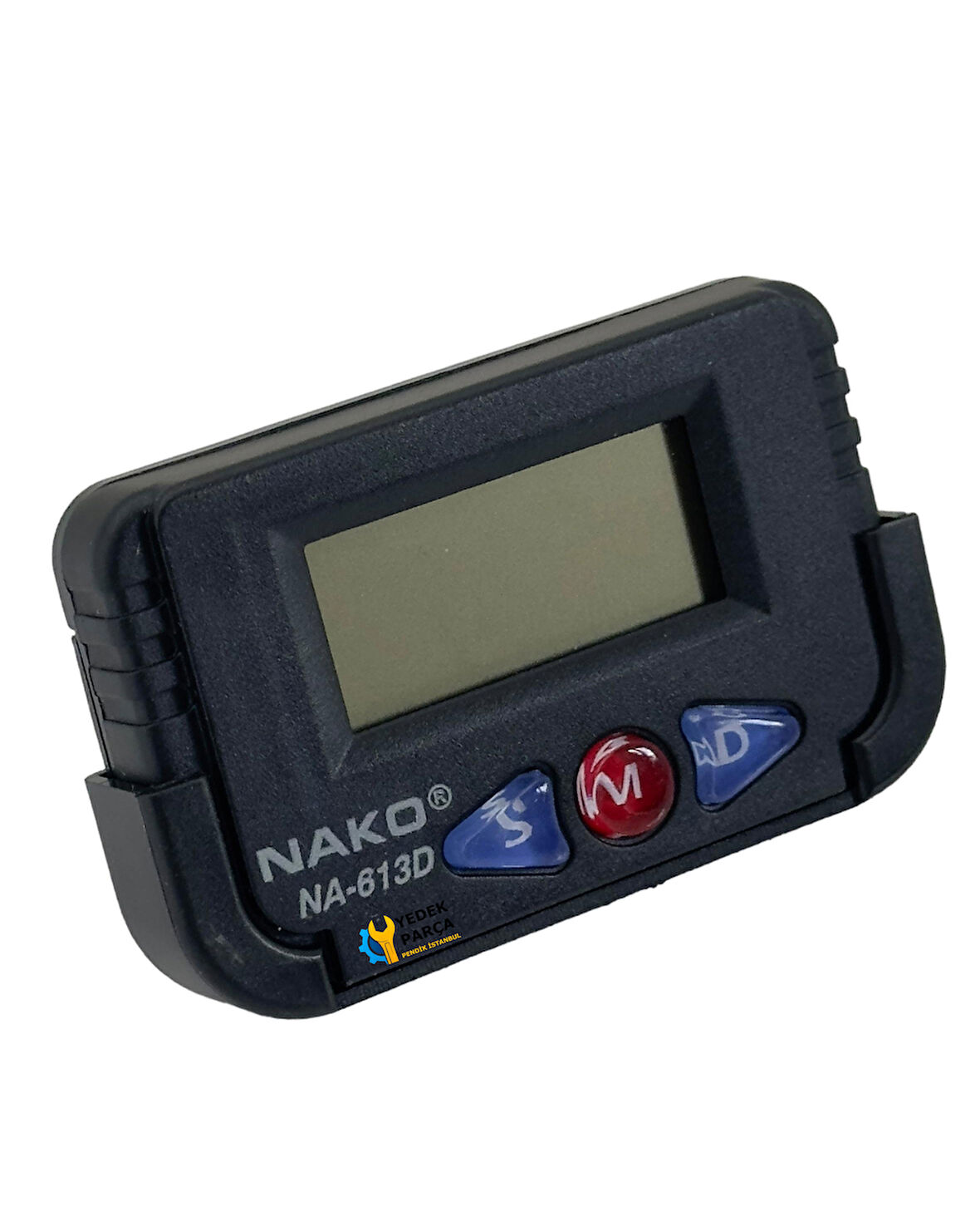 NAKO Quartz Dijital Saat - NA-613D, Kronometreli Araç ve Masa Üstü İçin