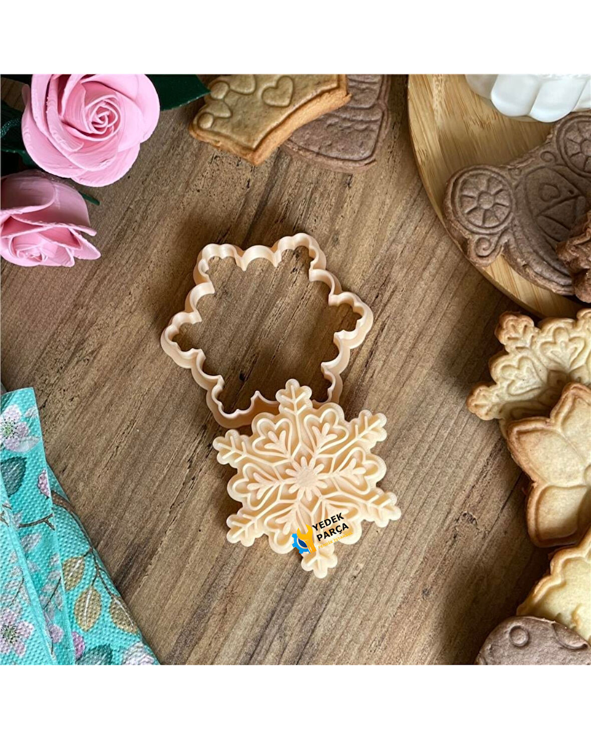 Gıda Uyumlu Özel Tasarım Kurabiye Kalıbı ve Şekillendirici - KRB0001