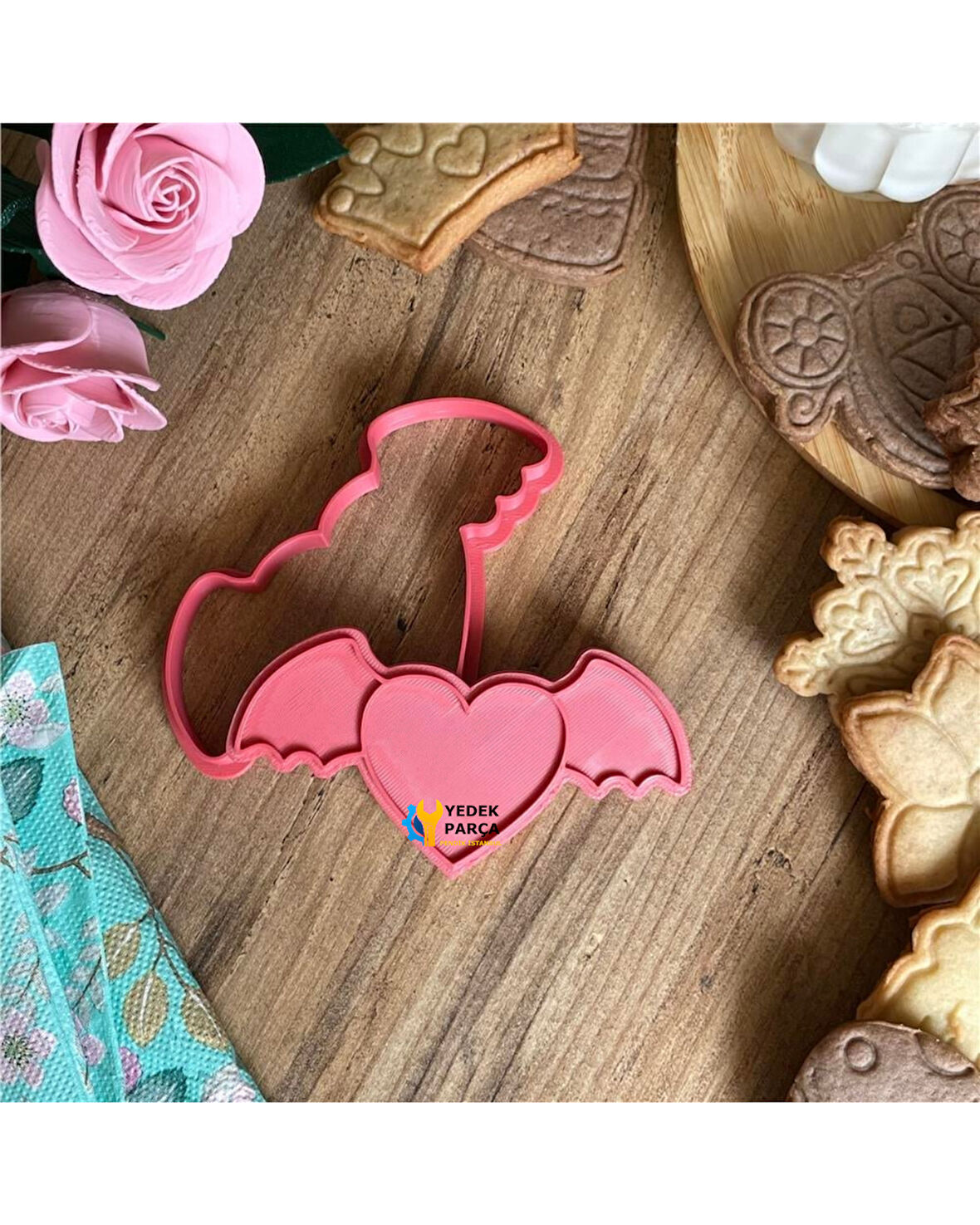 Gıda Uyumlu Özel Tasarım Kurabiye Kalıbı ve Şekillendirici - KRB0005