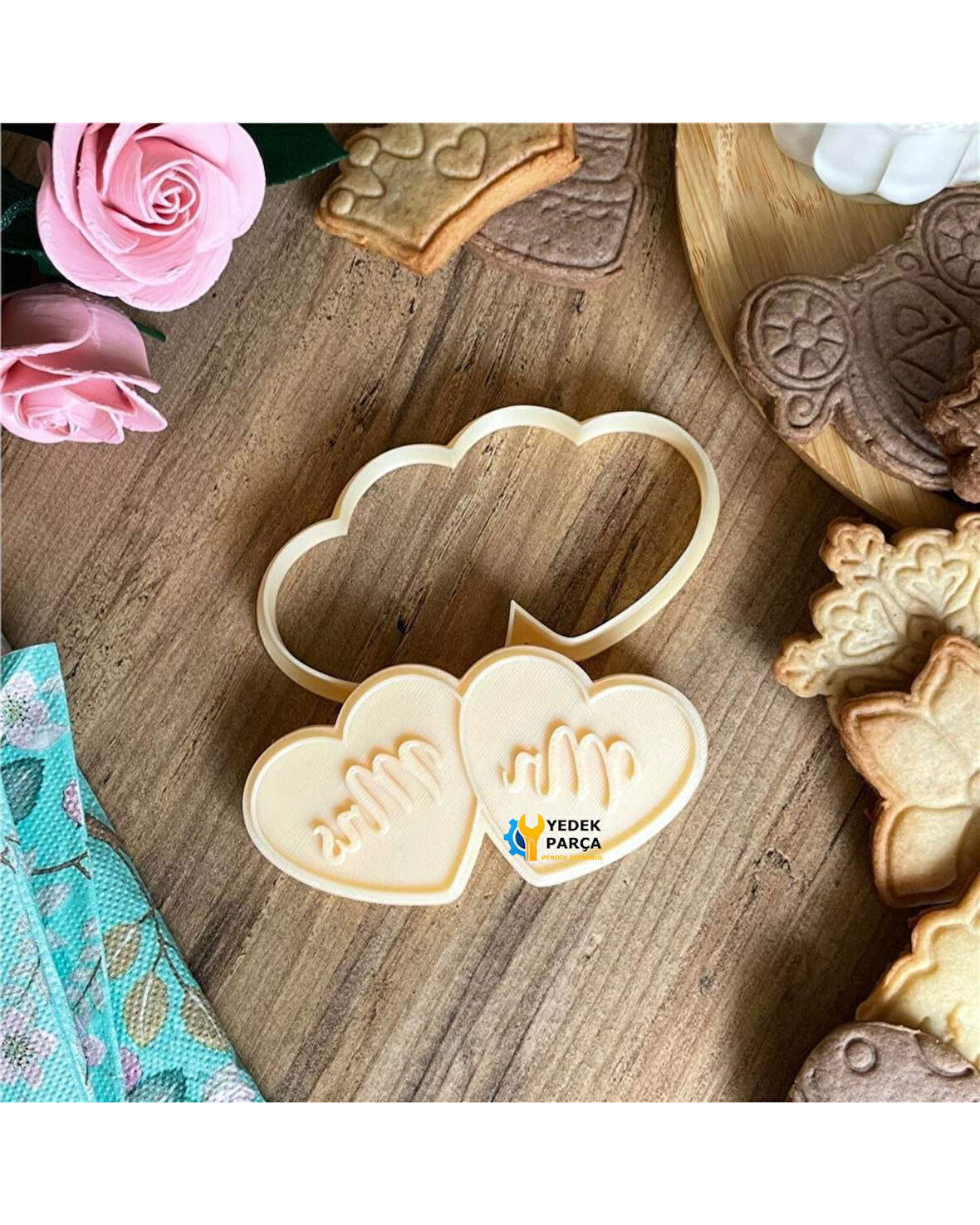 Gıda Uyumlu Özel Tasarım Kurabiye Kalıbı ve Şekillendirici - KRB0014