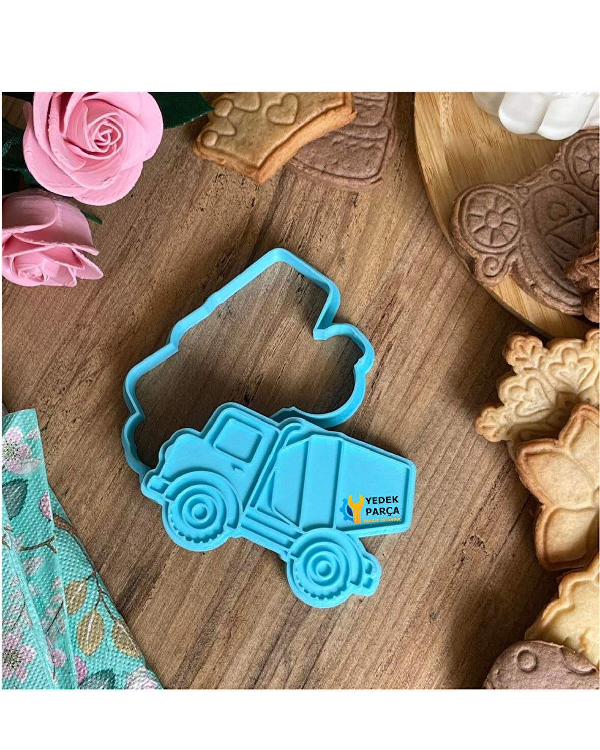 Gıda Uyumlu Özel Tasarım Kurabiye Kalıbı ve Şekillendirici - KRB0015