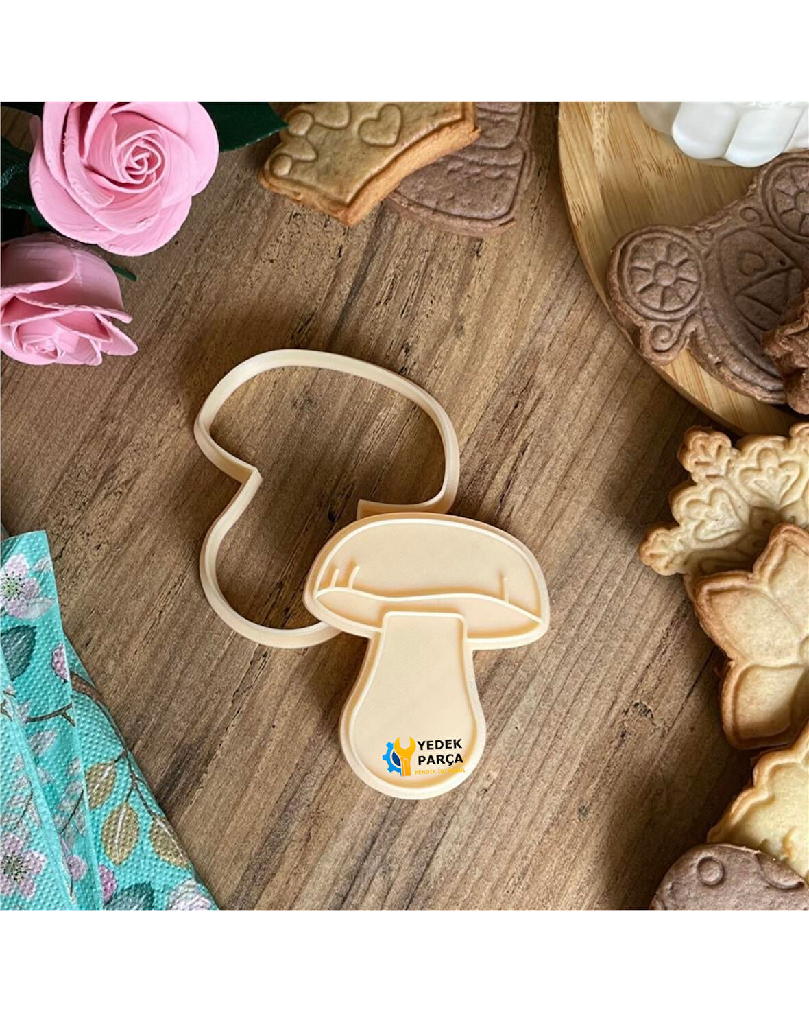 Gıda Uyumlu Özel Tasarım Kurabiye Kalıbı ve Şekillendirici - KRB0019