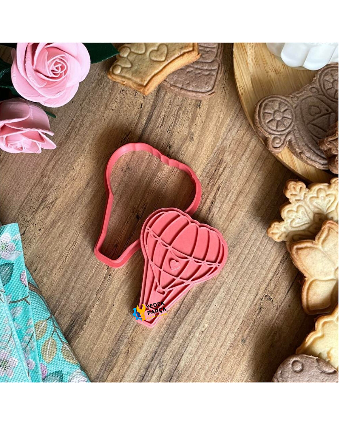 Gıda Uyumlu Özel Tasarım Kurabiye Kalıbı ve Şekillendirici - KRB0026