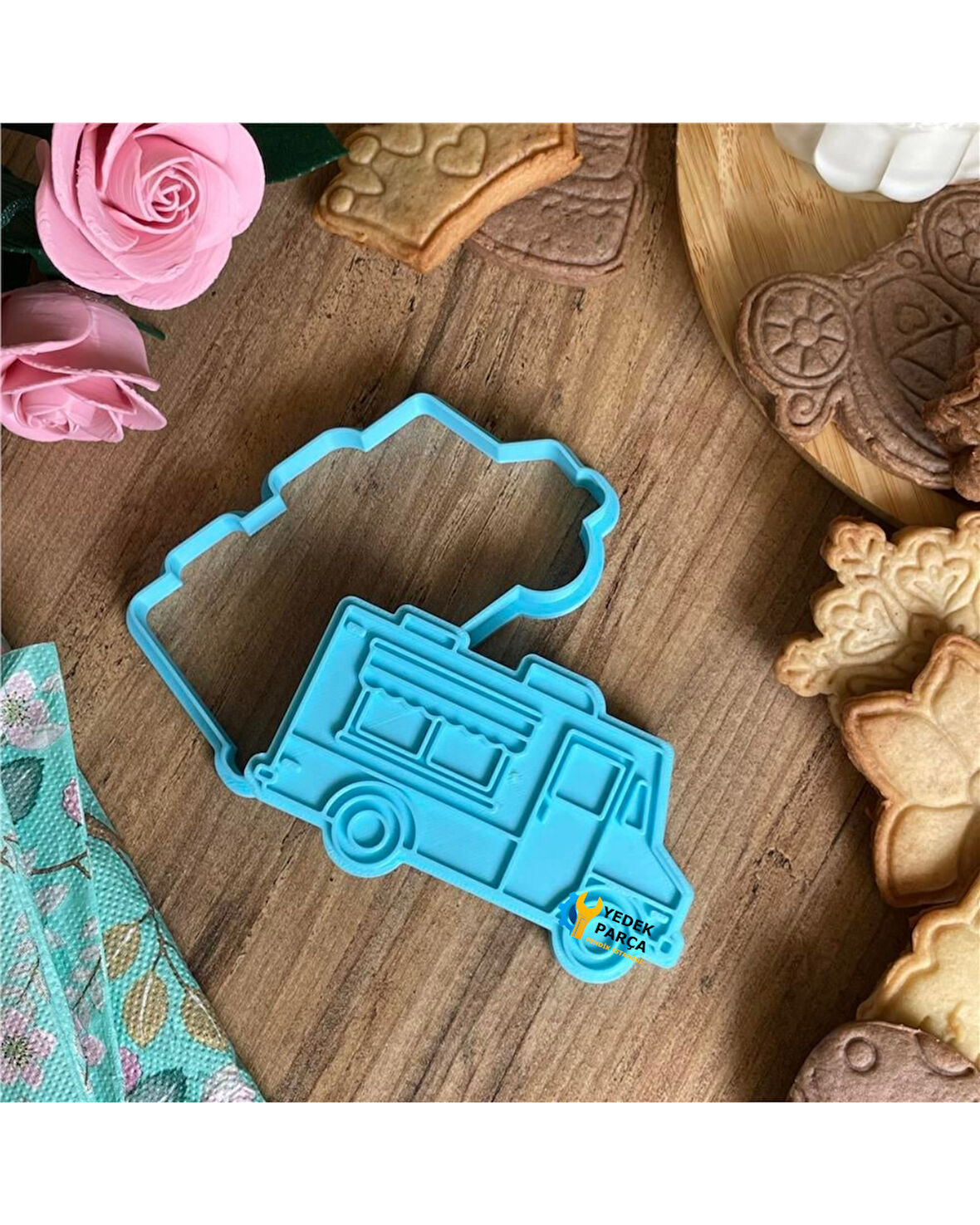 Gıda Uyumlu Özel Tasarım Kurabiye Kalıbı ve Şekillendirici - KRB0027