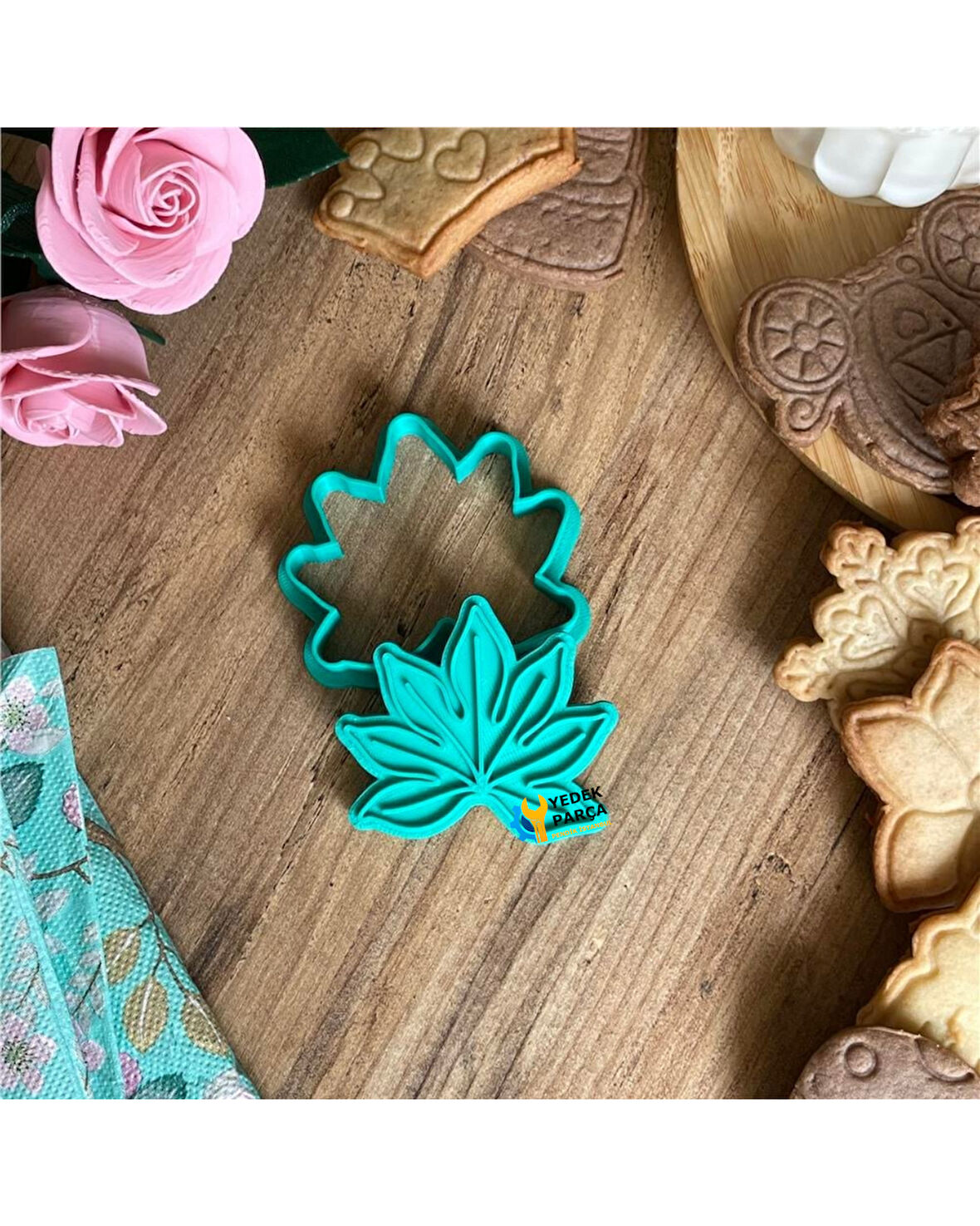 Gıda Uyumlu Özel Tasarım Kurabiye Kalıbı ve Şekillendirici - KRB0034