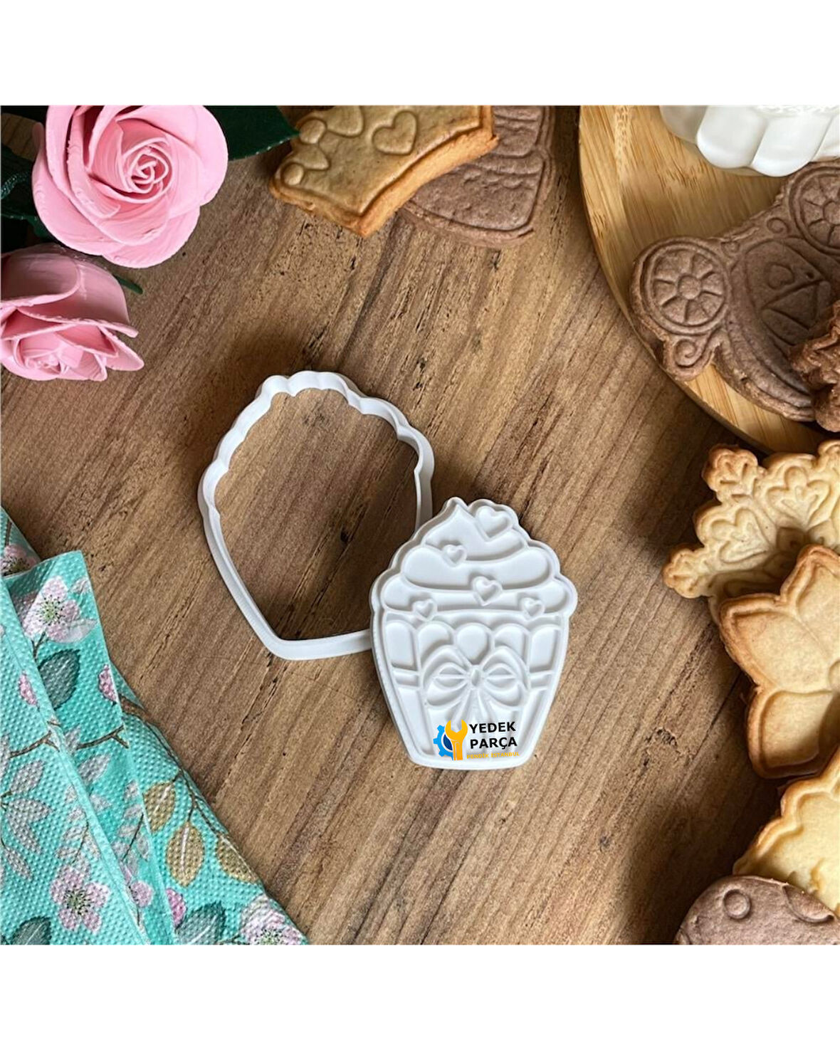 Gıda Uyumlu Özel Tasarım Kurabiye Kalıbı ve Şekillendirici - KRB0041