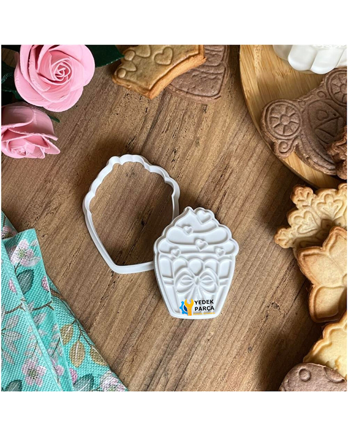 Gıda Uyumlu Özel Tasarım Kurabiye Kalıbı ve Şekillendirici - KRB0042