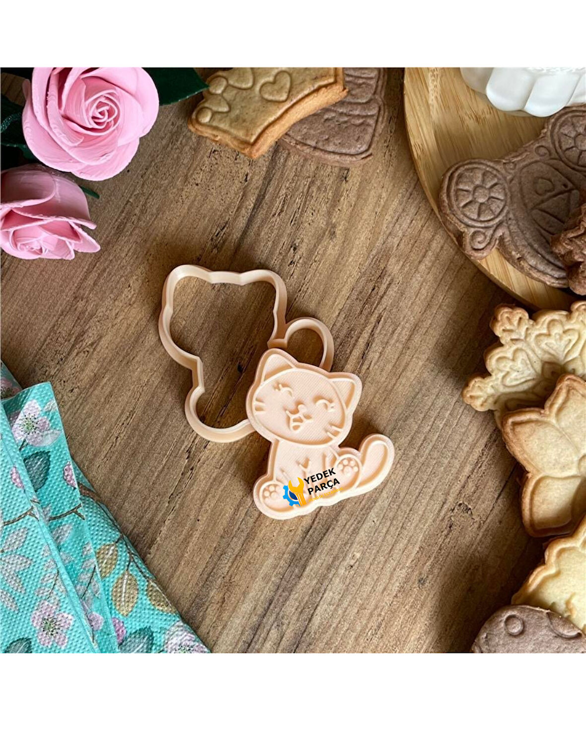 Gıda Uyumlu Özel Tasarım Kurabiye Kalıbı ve Şekillendirici - KRB0044