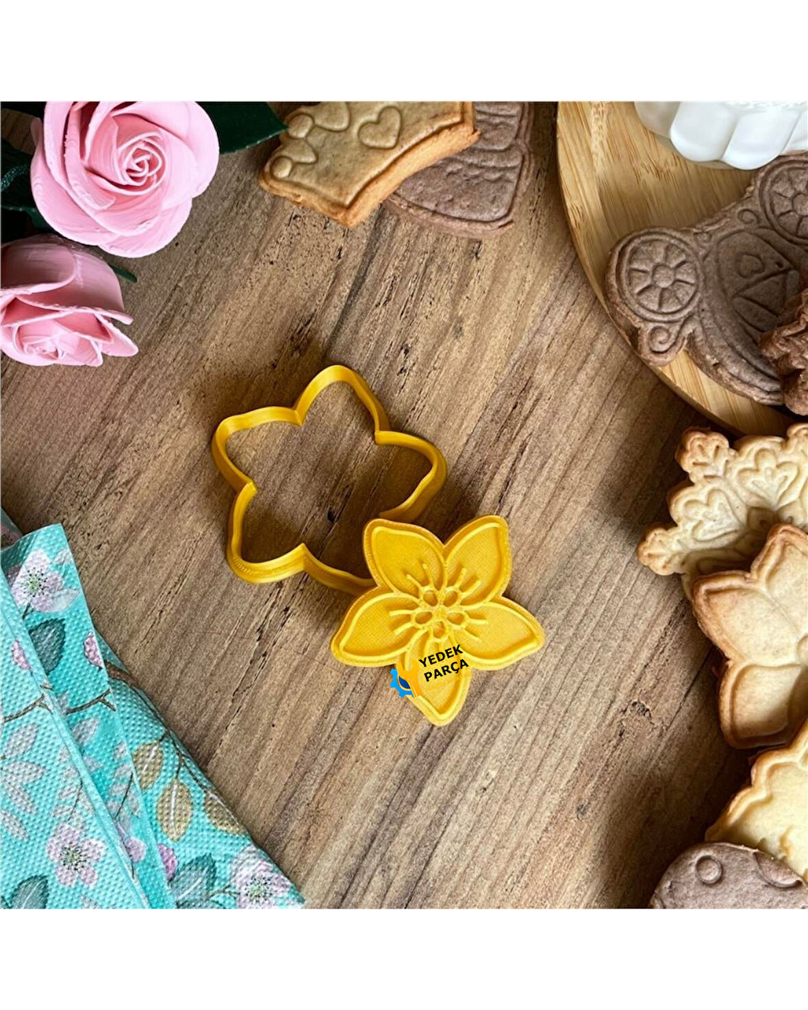 Gıda Uyumlu Özel Tasarım Kurabiye Kalıbı ve Şekillendirici - KRB0045